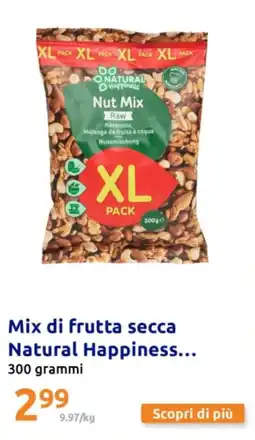 Action Mix di frutta secca Natural Happiness offerta