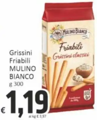 Paghi Poco Grissini Friabili MULINO BIANCO offerta