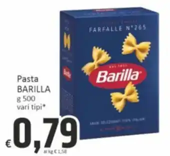 Paghi Poco Pasta BARILLA offerta