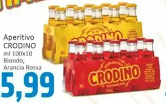 Paghi Poco Aperitivo CRODINO offerta