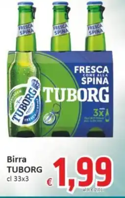 Paghi Poco Birra TUBORG offerta