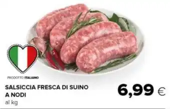 Tigre Salsiccia fresca di suino a nodi offerta