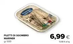 Tigre Filetti di sgombro mariner offerta