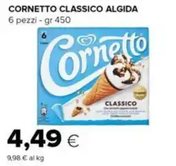 Tigre Cornetto classico ALGIDA offerta