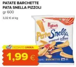 Tigre Patate barchette pata snella PIZZOLI offerta
