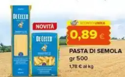 Tigre DE CECCO pasta di semola offerta