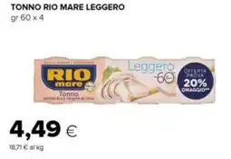 Tigre Tonno rio mare leggero offerta