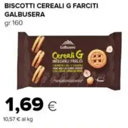 Tigre Biscotti cereali g farciti GALBUSERA offerta