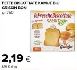 Tigre Fette biscottate kamut bio grissin bon offerta