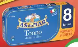 Supermercati Piccolo As do mar tonno all'olio di oliva offerta