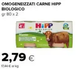 Tigre Omogeneizzati carne HIPP BIOLOGICO offerta