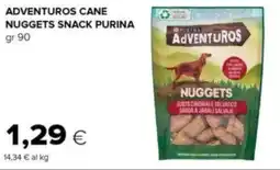 Tigre Adventuros cane nuggets snack purina offerta