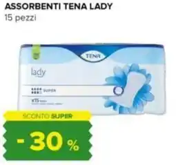 Tigre ASSORBENTI TENA LADY offerta