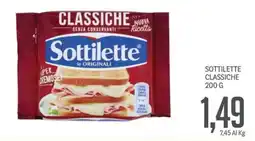 Supermercati Piccolo Sottilette classiche offerta