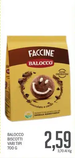 Supermercati Piccolo BALOCCO biscotti vari tipi offerta
