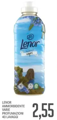 Supermercati Piccolo Lenor ammorbidente offerta