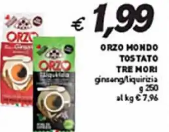 Coal Orzo mondo tostato tre mori offerta