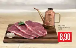 Supermercati Piccolo Palettina di bovino adulto offerta