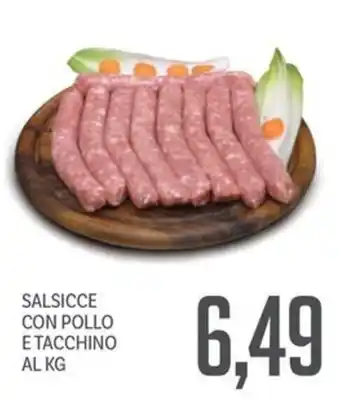 Supermercati Piccolo Salsicce con pollo e tacchino offerta