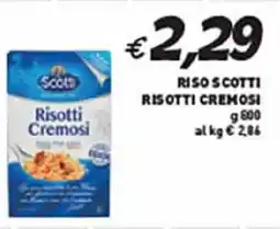 Riso scotti risotti cremosi