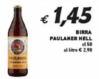 Coal Birra paulaner hell offerta