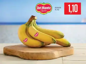 Supermercati Piccolo Del monte banane offerta