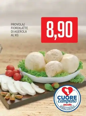 Supermercati Piccolo Provola/ fiordilatte di agerola offerta