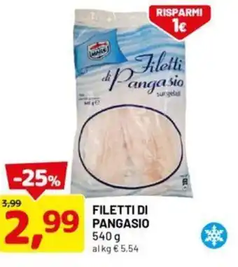 DPiù Filetti di pangasio offerta