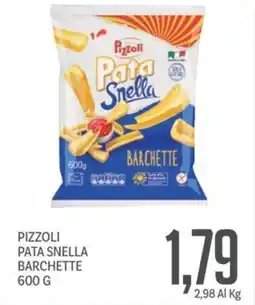 Supermercati Piccolo Pizzoli pata snella barchette offerta
