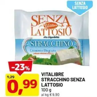 DPiù Vitalibre stracchino senza lattosio offerta