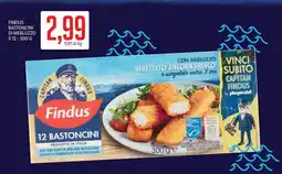 Supermercati Piccolo Findus bastoncini di merluzzo offerta