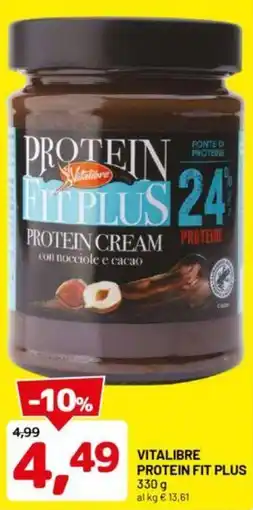 DPiù Vitalibre protein fit plus offerta