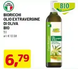 DPiù Bioricchi olio extravergine di oliva bio offerta
