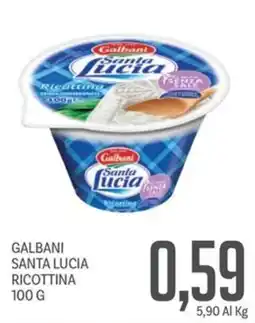 Supermercati Piccolo Galbani santa lucia ricottina offerta