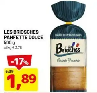 DPiù Les briosches panfette dolce offerta