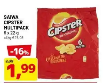 DPiù Saiwa cipster multipack offerta