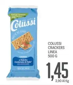 Supermercati Piccolo Colussi crackers linea offerta