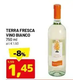 DPiù TERRA FRESCA VINO BIANCO offerta