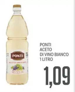 Supermercati Piccolo Ponti aceto di vino bianco offerta