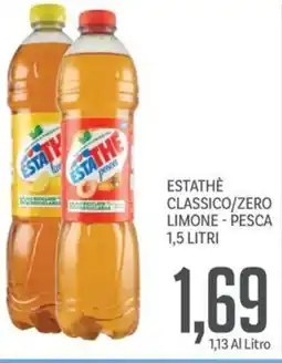 Supermercati Piccolo Estathè classico/zero limone - pesca offerta