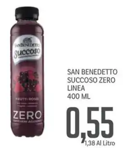 Supermercati Piccolo San benedetto succoso zero linea offerta