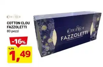 DPiù Cotton clou fazzoletti offerta