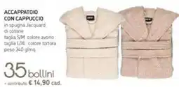 DPiù Accappatoio con cappuccio offerta