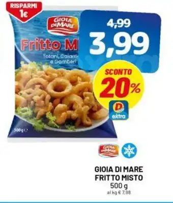DPiù Gioia di mare fritto misto offerta