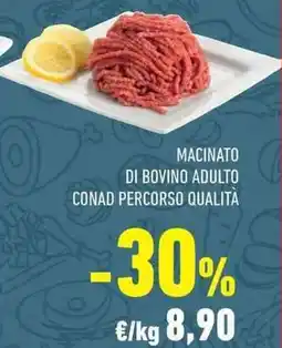Conad City Macinato di bovino adulto conad percorso qualità offerta
