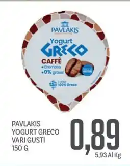 Supermercati Piccolo Pavlakis yogurt greco offerta