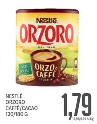 Supermercati Piccolo Nestlé orzoro caffè/cacao offerta