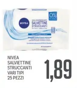 Supermercati Piccolo Nivea salviettine struccanti offerta