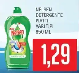 Supermercati Piccolo Nelsen detergente piatti offerta