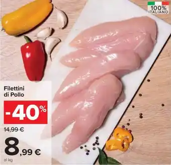 Carrefour Iper Filettini di Pollo offerta